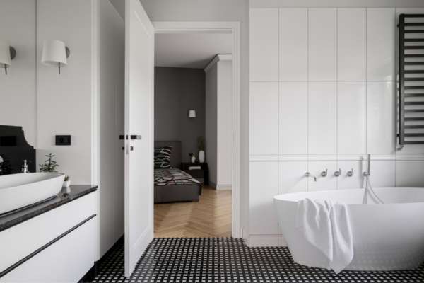 Modern Bedroom Closet Door 