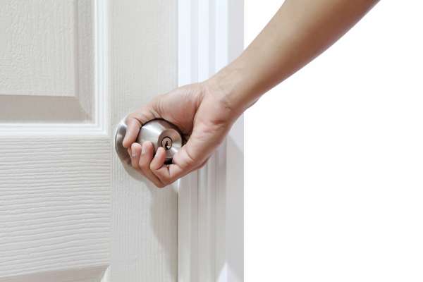 Test The Door Again To Ensure It Opens And Closes Smoothly