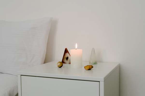 Placing Scented Candles On Nightstands Place Scented Candles in Bedroom