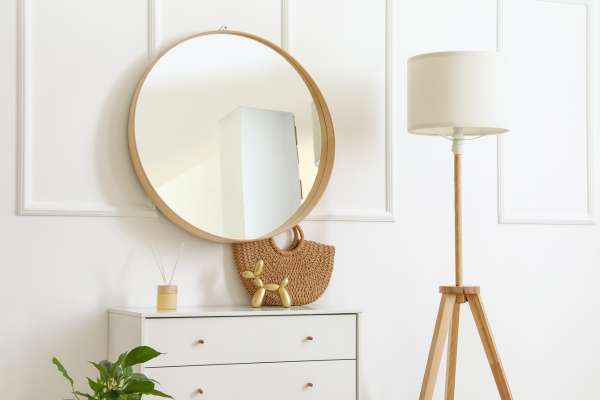 Mirrored Nightstand