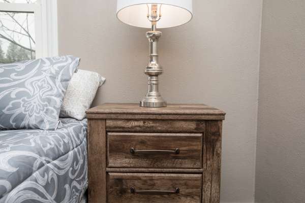 Stenciling Diy Nightstand Makeover