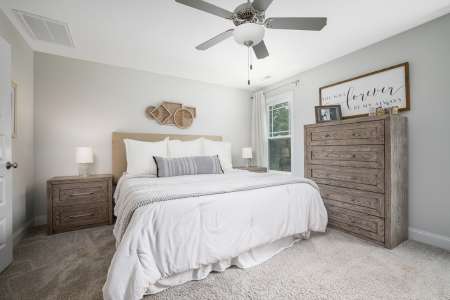 The Full-Room Layout To Put Rugs In Bedroom