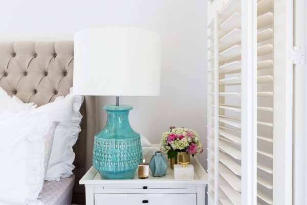 Vases, Candles, Or Small Plants  to Bedside Table Nightstand Decor