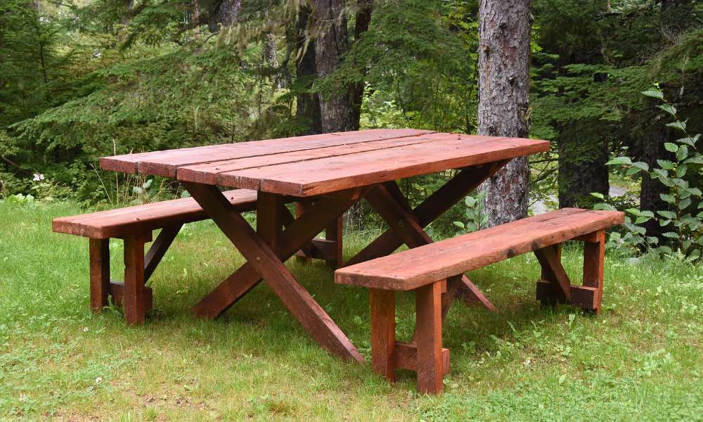 How To Build A Picnic Table With Separate Benches