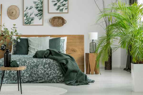 Design Elements of a Plant-Themed Bedroom