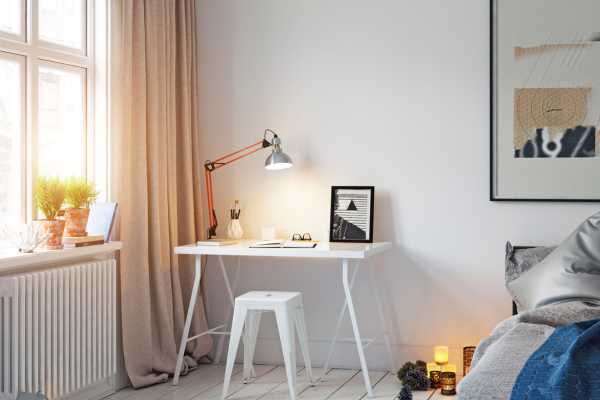 Size Matters How To Style A Desk In A Bedroom