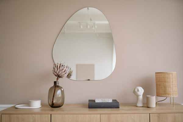 Wall-Mounted Mirrors for Bedroom Makeup Vanity Mirror