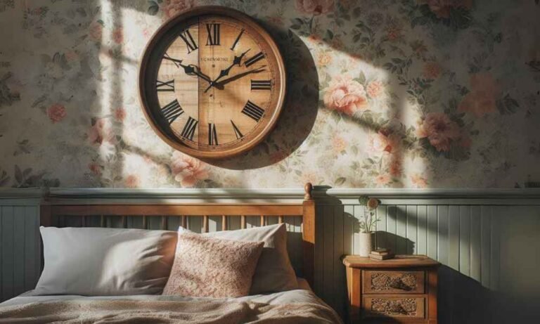 Wall Clock Bedroom - House Pulp
