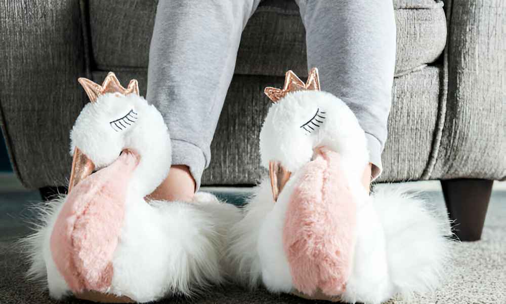 Unicorn Bedroom Slippers That Light Up When You Walk