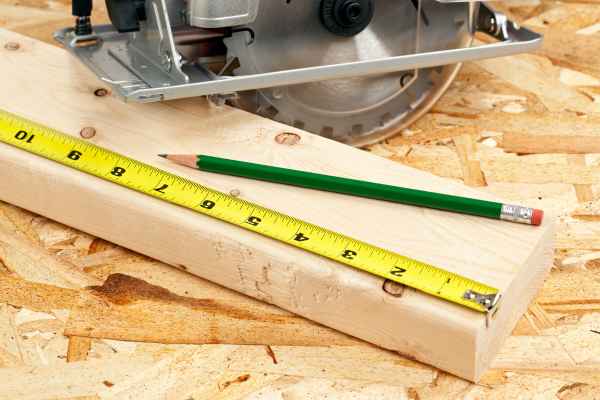 Measuring And Cutting The Wood