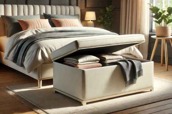 Benefits of a Wooden Storage Bench in the Bedroom