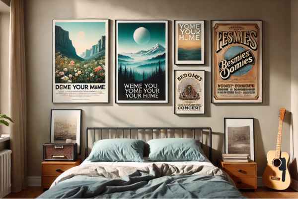 Choosing The Right Poster For Your Bedroom Walls