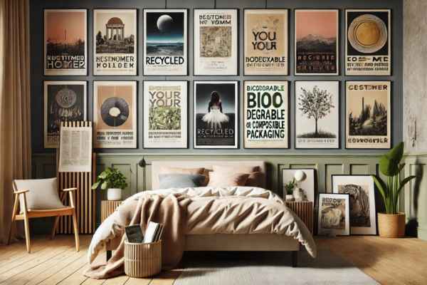 Eco-Friendly Poster Ideas: Sustainable Choices for Your Bedroom