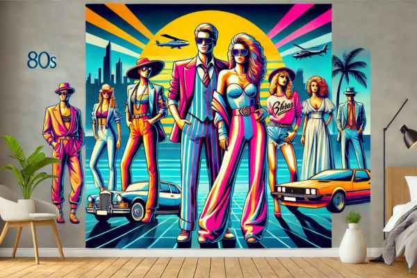 Fashion and Lifestyle Posters 80s Bedroom Posters