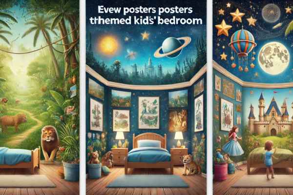 Incorporating Posters Into Themed Bedrooms