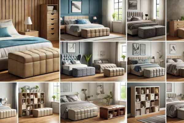 Types of Bedroom Bench Ottomans