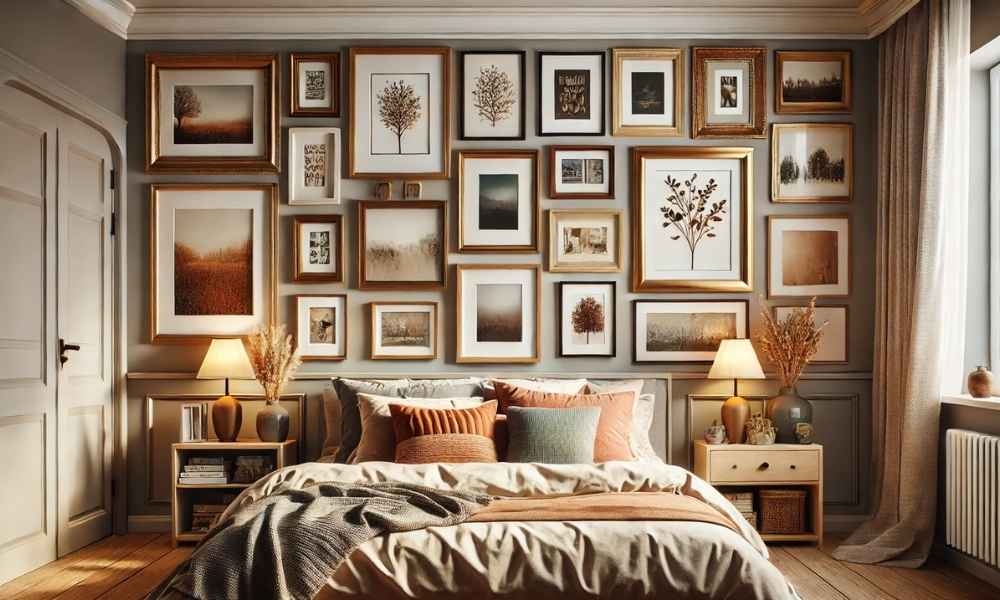 Bedroom Picture Frames Ideas