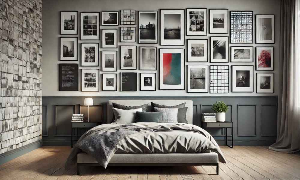 Bedroom Picture Frames On Wall