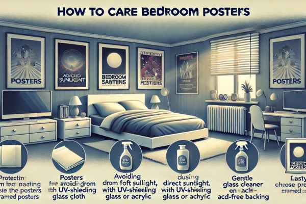 Caring for Your Bedroom Posters