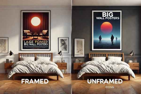 Framing vs. Unframed Posters