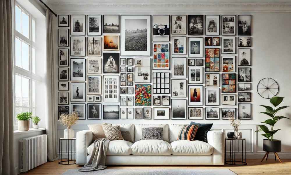 How To Arrange Photographs On A Wall