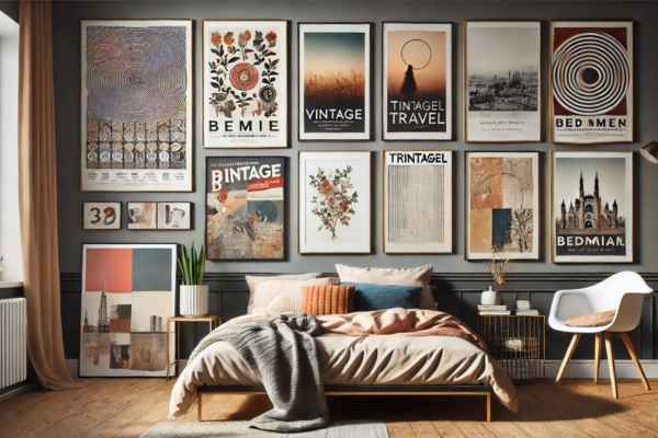 Incorporating Posters into Bedroom Design Trends