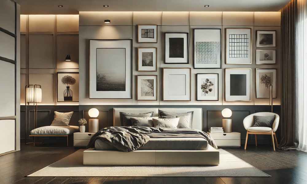 Modern Bedroom Picture Frames