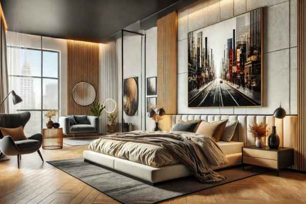 The Rise of Wall Art in Bedroom Design