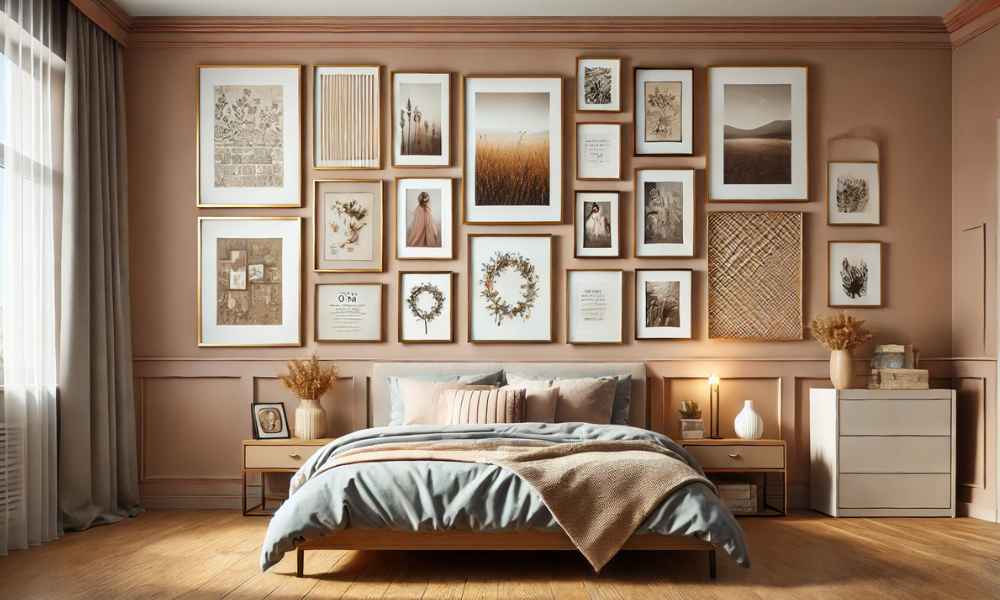 Wall Frame Design For Bedroom