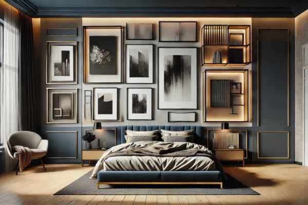 Accent Walls and Statement Frames