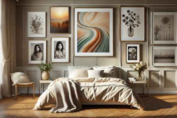 Best Art and Photos to Display in Bedroom Wall Frames