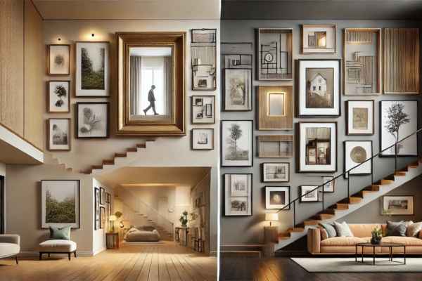 Choosing the Best Wall for Your Picture Frames Display