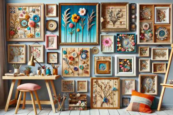 DIY Ideas for Customizing Wall Frames