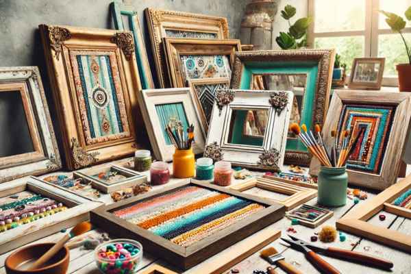 DIY Picture Frames Wall Decor Ideas