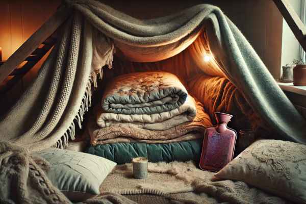 Making Your Fort Warm and Cozy for Cold Nights