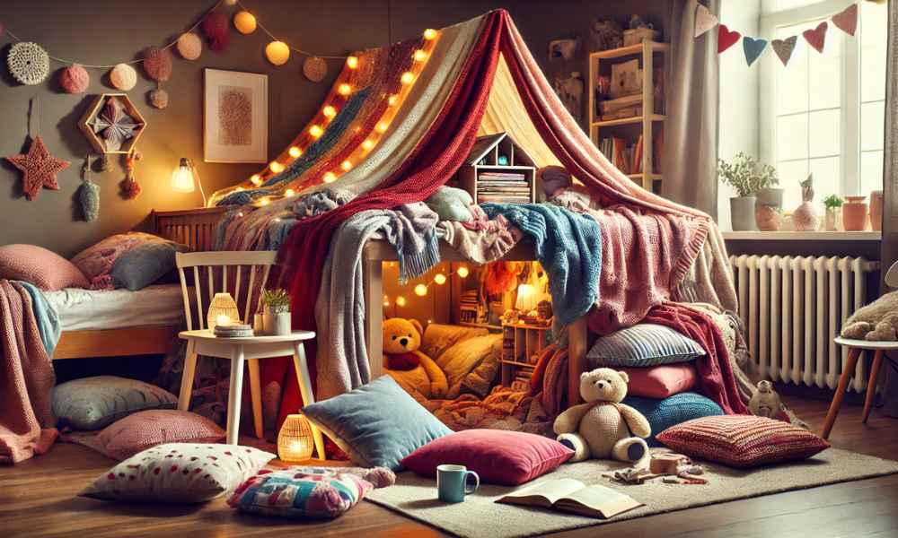 Bedroom Blanket Fort Ideas