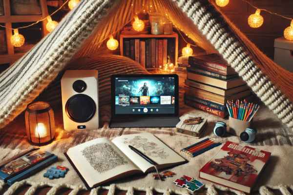 Entertainment Ideas For Your Blanket Fort