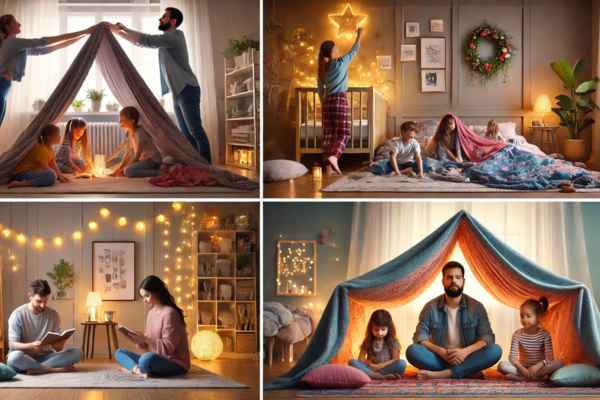 Making It a Family or Solo Adventure Bedroom Blanket Fort