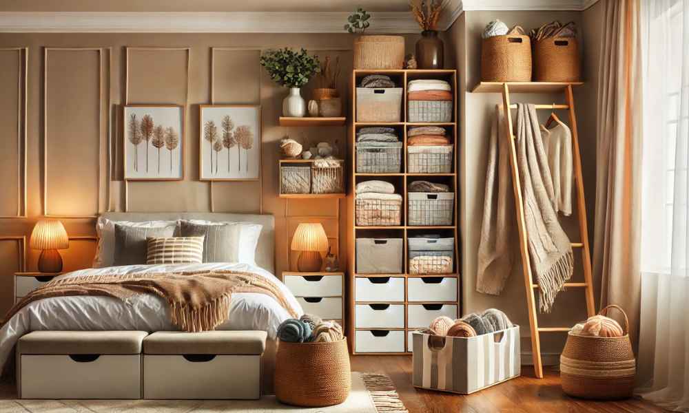 Bedroom Blanket Storage Ideas