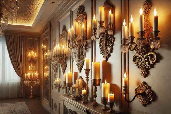 Classic and Elegant Candle Displays