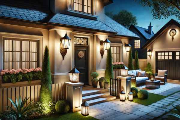 Outdoor Wall Sconce Decorating Ideas for Curb Appeal