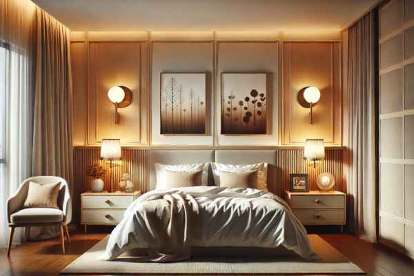 The Perfect Height for Bedroom Wall Sconces