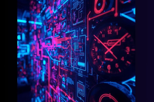 Power Sources and Energy Management in Digital Clocks